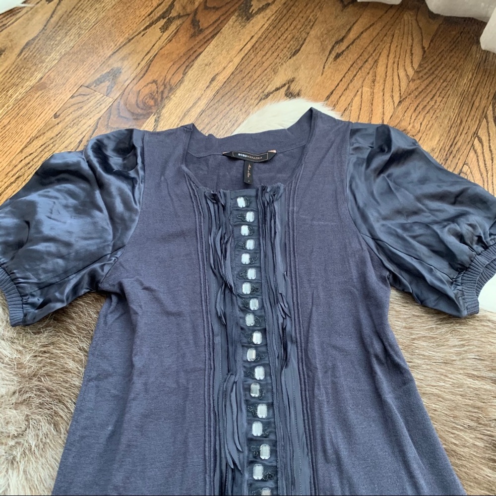 BCBG MaxAzria silk knit dress - Picture 2 of 5